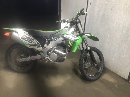 2015 Kawasaki KX 250, зелёный, 450000 рублей, вид 2
