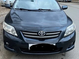 2008 Toyota Corolla X (E140, E150), чёрный, 640000 рублей, вид 2