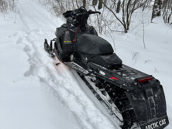 2012 Arctic Cat M-Series, чёрный, 600000 рублей - вид 4