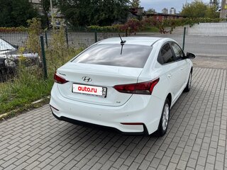 2018 Hyundai Solaris II, белый, 1350000 рублей, вид 5