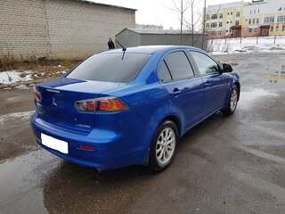 2012 Mitsubishi Lancer X Рестайлинг, синий, 715000 рублей, вид 5