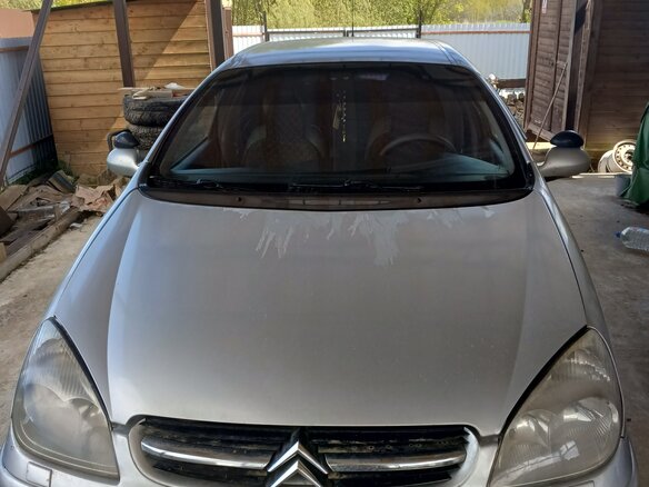 2003 Citroen C5 I, серебристый, 230000 рублей