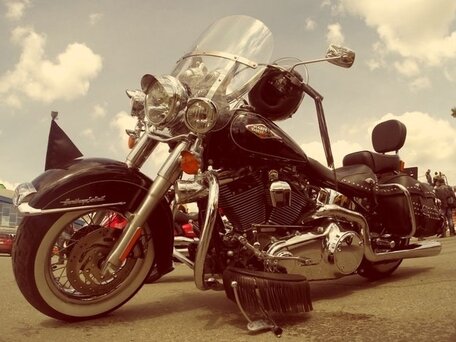 2014 Harley-Davidson Heritage, чёрный, 999000 рублей, вид 2