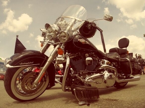 2014 Harley-Davidson Heritage, чёрный, 999000 рублей - вид 1