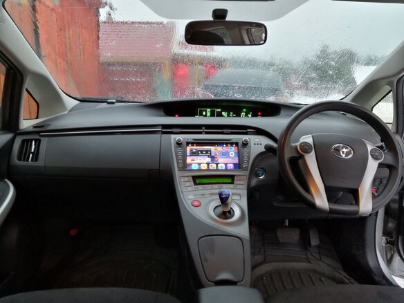 2012 Toyota Prius III Рестайлинг (XW30), серый - вид 10