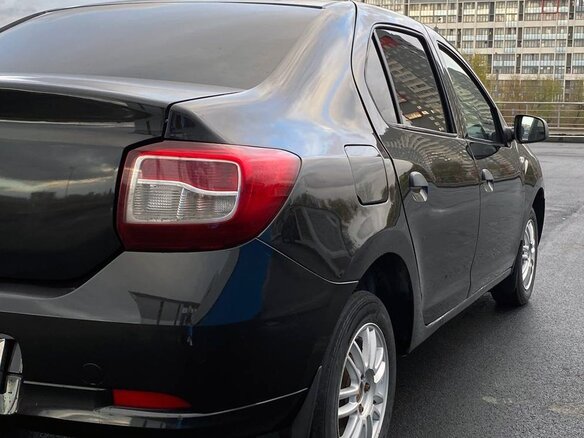 2014 Renault Logan II, чёрный, 535000 рублей - вид 5