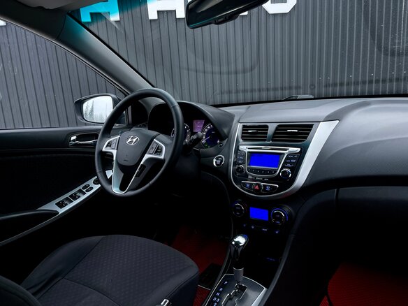 2013 Hyundai Solaris I, чёрный - вид 8