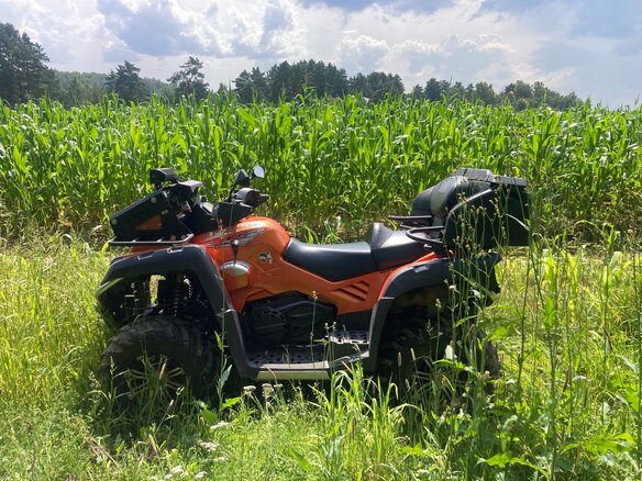 2013 CFMoto CF800-X8, оранжевый, 800000 рублей - вид 8