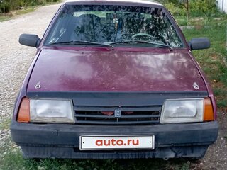 1998 Lada (ВАЗ) 21099, фиолетовый, 150000 рублей, вид 1