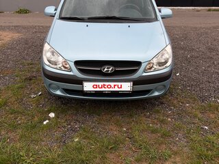 2008 Hyundai Getz I Рестайлинг, голубой, 470000 рублей, вид 2