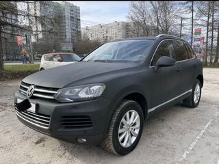 2012 Volkswagen Touareg II, чёрный, 2101000 рублей, вид 1