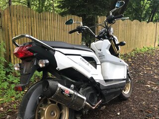 2012 Honda Zoomer, белый, 350000 рублей, вид 3