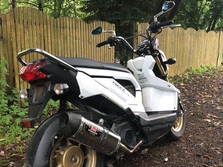 2012 Honda Zoomer, белый, 350000 рублей, вид 3