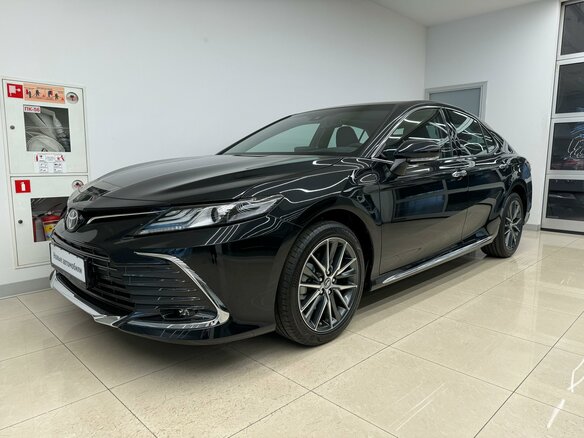 2023 Toyota Camry VIII (XV70) Рестайлинг, чёрный