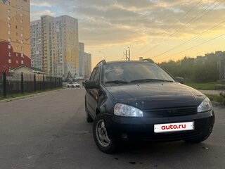 2012 Lada (ВАЗ) Kalina I, чёрный, 300000 рублей, вид 3