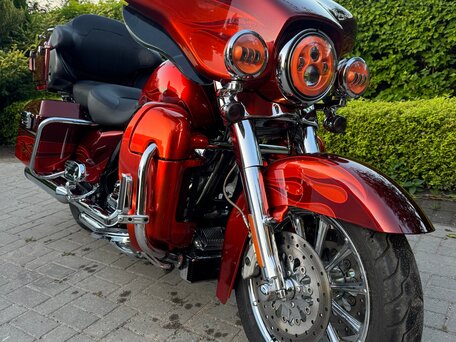 2010 Harley-Davidson CVO, оранжевый, 1150000 рублей, вид 1