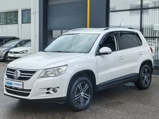2009 Volkswagen Tiguan I, белый, 950000 рублей, вид 1