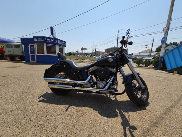 2011 Harley-Davidson Softail Slim, чёрный - вид 4