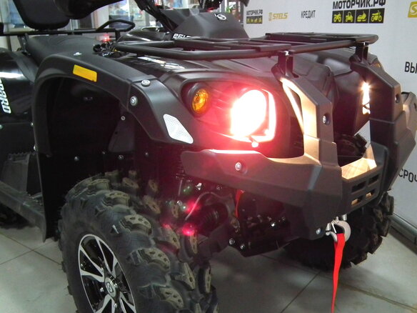 2026 Stels ATV-600YL Леопард, чёрный, 669000 рублей - вид 14