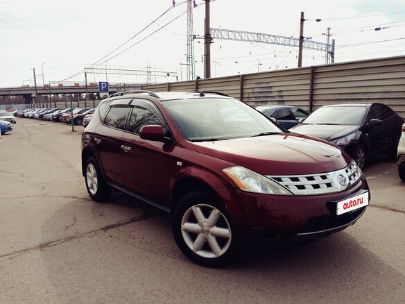 2008 Nissan Murano I (Z50), красный, 580000 рублей - вид 2