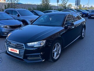 2016 Audi A4 V (B9), чёрный, 2030000 рублей, вид 1