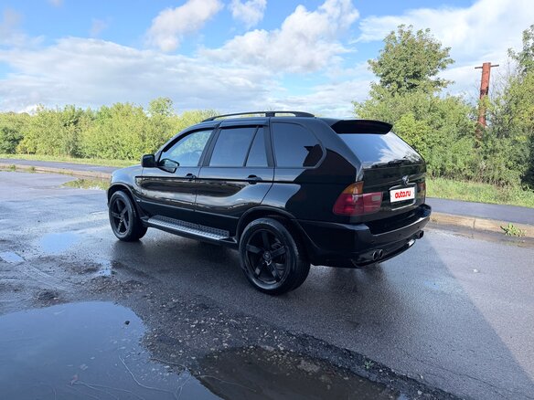 2001 BMW X5 3.0i I (E53), чёрный - вид 6