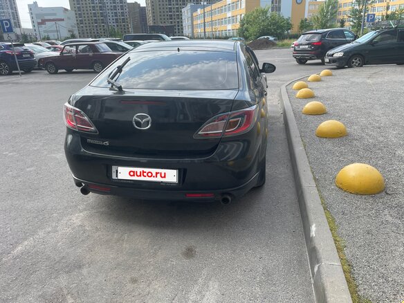 2008 Mazda 6 II (GH), чёрный, 615000 рублей - вид 3