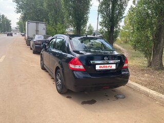 2010 Nissan Tiida I Рестайлинг, чёрный, 500000 рублей, вид 4