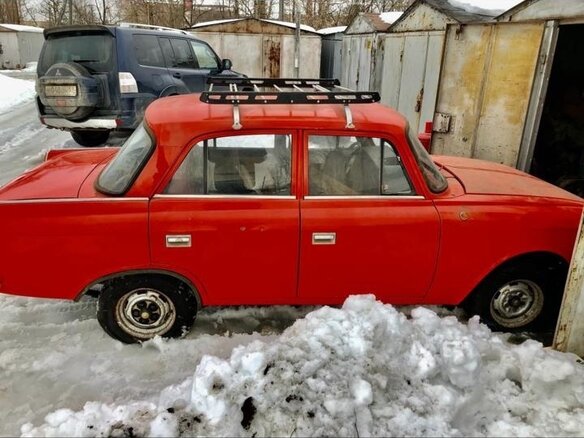 1971 Москвич 412 ИЭ, красный, 500000 рублей - вид 2
