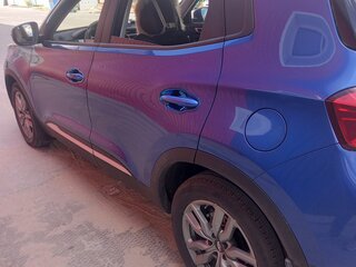 2020 Chery Tiggo 4 I Рестайлинг, синий, 1700000 рублей, вид 2
