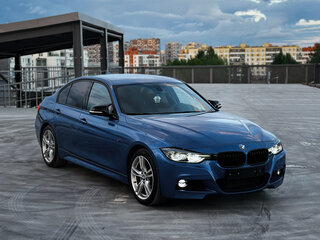 2016 BMW 3 серии 320i xDrive VI (F3x) Рестайлинг, синий, 3000000 рублей, вид 1
