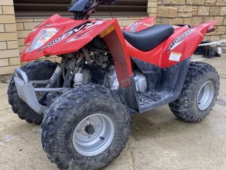 2012 Arctic Cat 90 Series, красный, 130000 рублей, вид 1