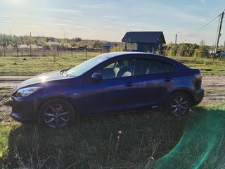 2012 Mazda 3 II (BL) Рестайлинг, синий, 1100000 рублей, вид 4