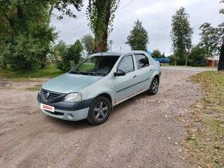 2007 Renault Logan I, зелёный, 200000 рублей, вид 1