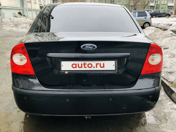 2006 Ford Focus II, чёрный - вид 3