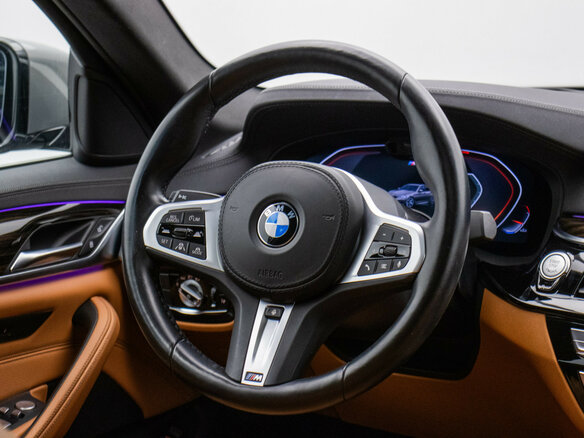 2020 BMW 5 серии 520i VII (G30/G31/G38) Рестайлинг, серый - вид 14