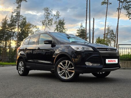 2014 Ford Kuga II, чёрный, 1150000 рублей, вид 1