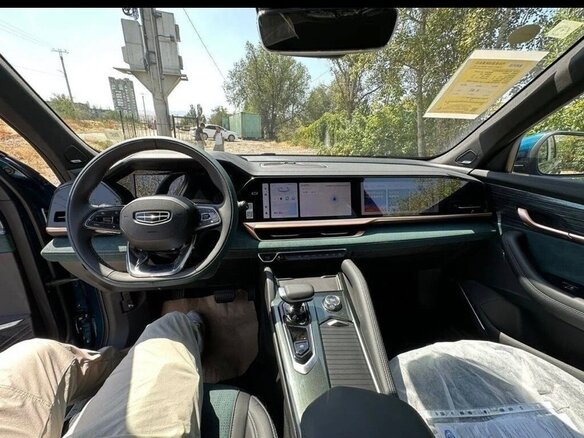 2023 Geely Monjaro (Xingyue L) I, синий, 4300000 рублей - вид 6