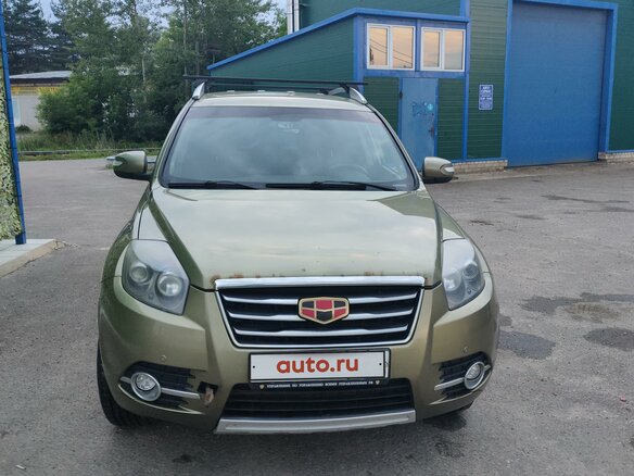 2016 Geely Emgrand X7 I Рестайлинг, зелёный, 730000 рублей
