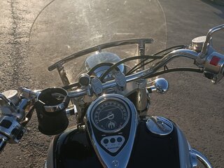 2005 Kawasaki VN1500 Vulcan, чёрный, 509000 рублей, вид 4