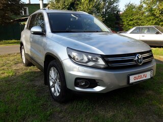2014 Volkswagen Tiguan I Рестайлинг, серебристый, 1600000 рублей, вид 1