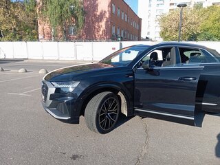 2019 Audi Q8 45 TDI I (4M), чёрный, 6800000 рублей, вид 5