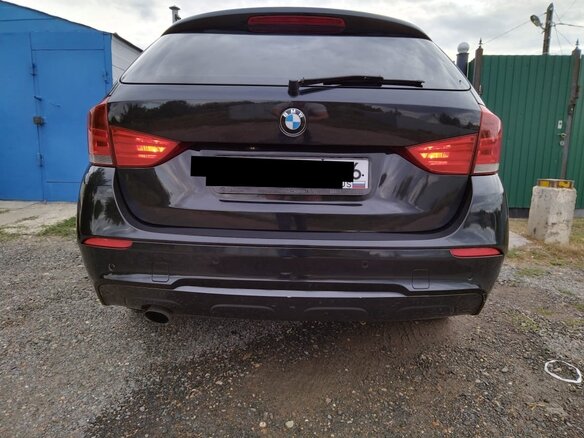 2012 BMW X1 18i I (E84), чёрный, 1150000 рублей - вид 4