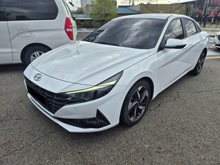 2022 Hyundai Avante VII, белый, 1623000 рублей, вид 3