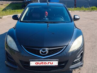 2011 Mazda 6 II (GH) Рестайлинг, чёрный, 800000 рублей, вид 4