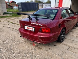 2002 Mitsubishi Galant VIII Рестайлинг, красный, 220000 рублей, вид 2