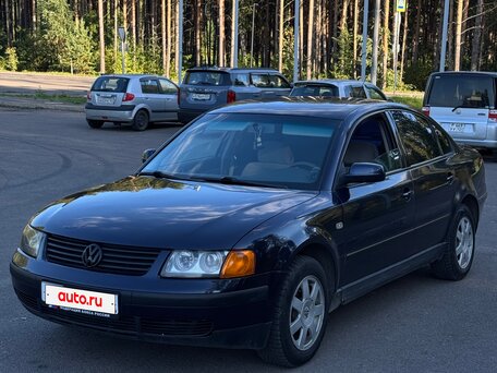 1996 Volkswagen Passat B5, синий, 270000 рублей, вид 2