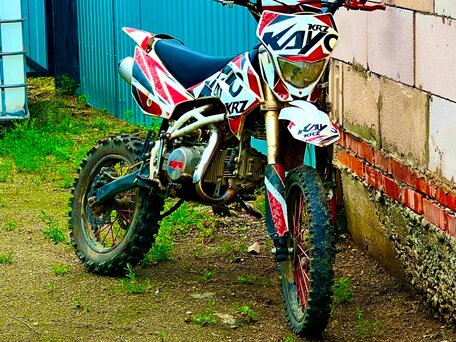 2021 Kayo Basic TT140EM, красный, 70000 рублей, вид 2