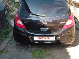2008 Opel Corsa D, чёрный, 320000 рублей, вид 1