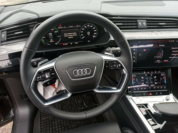 2019 Audi e-tron 55 I, серый - вид 10